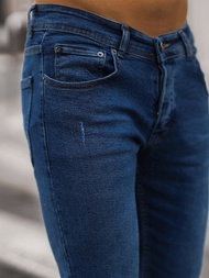 Férfi Farmer Nadrág Sötét-Kék OZONEE E/5192/01