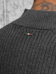 Férfi Pulóver Grafit OZONEE NB/MM6020/3