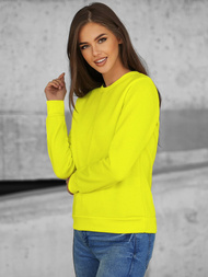 Női pulóver Sárga neon OZONEE JS/W01Z