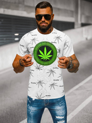 Férfi Póló Fehér OZONEE O/T139/1