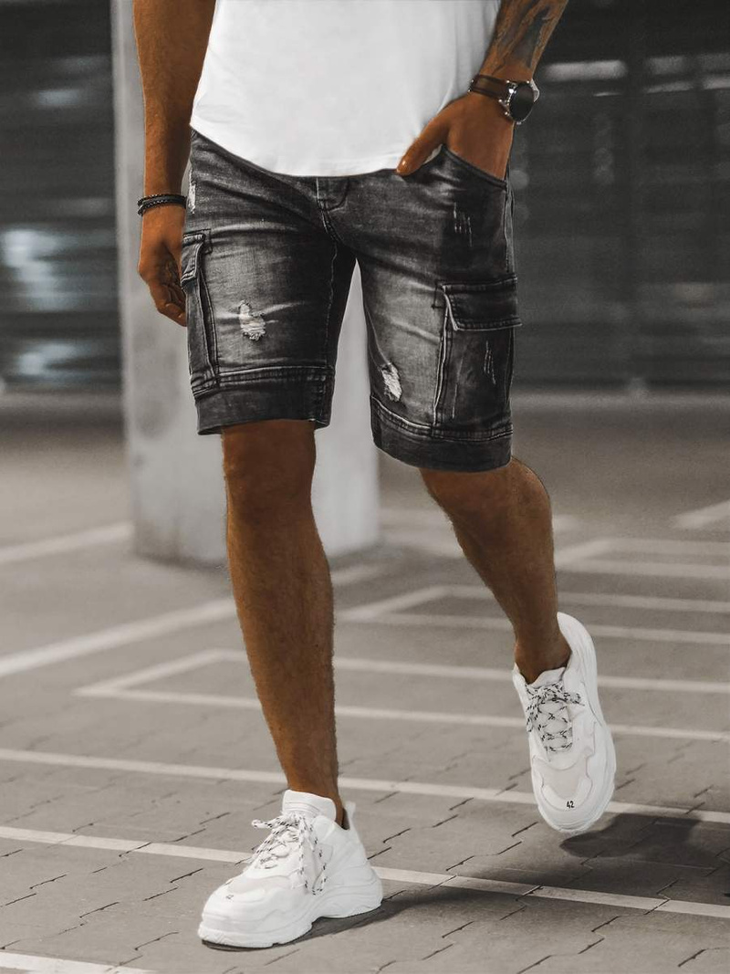 Férfi Rövidnadrág Fekete OZONEE NB/MP0039NZ