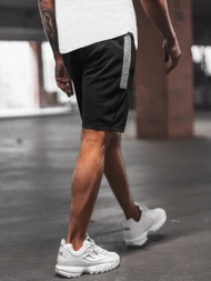 Férfi rövidnadrág Fekete OZONEE O/WW20013/1