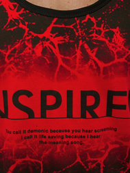 Férfi trikó Piros OZONEE JS/SS11050