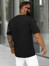 Férfi Póló Fekete OZONEE O/YN2/631