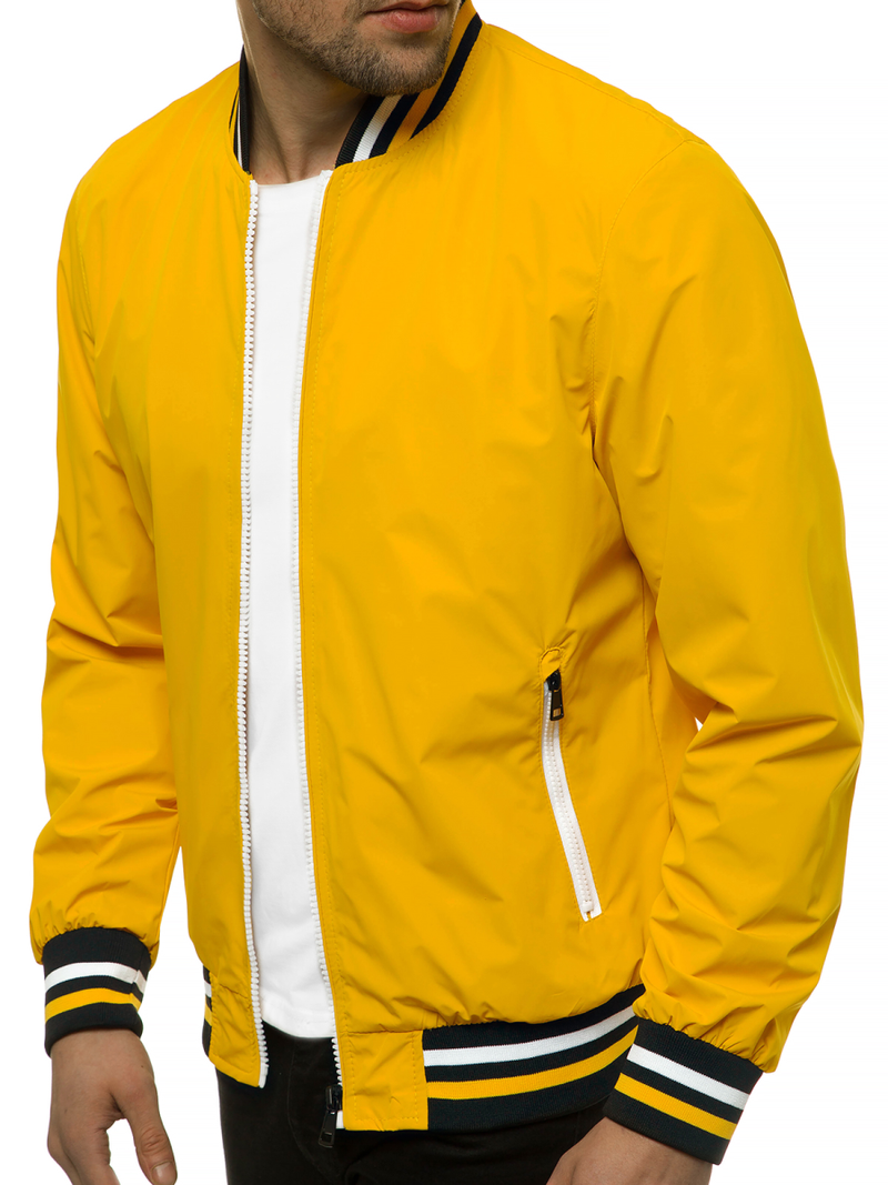 Férfi bomber dzseki sárga OZONEE N/6196