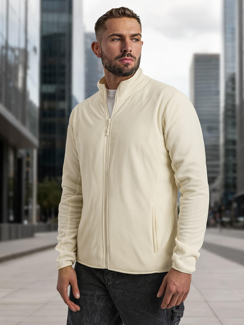 Férfi pulóver ecru OZONEE JS/HH016/1