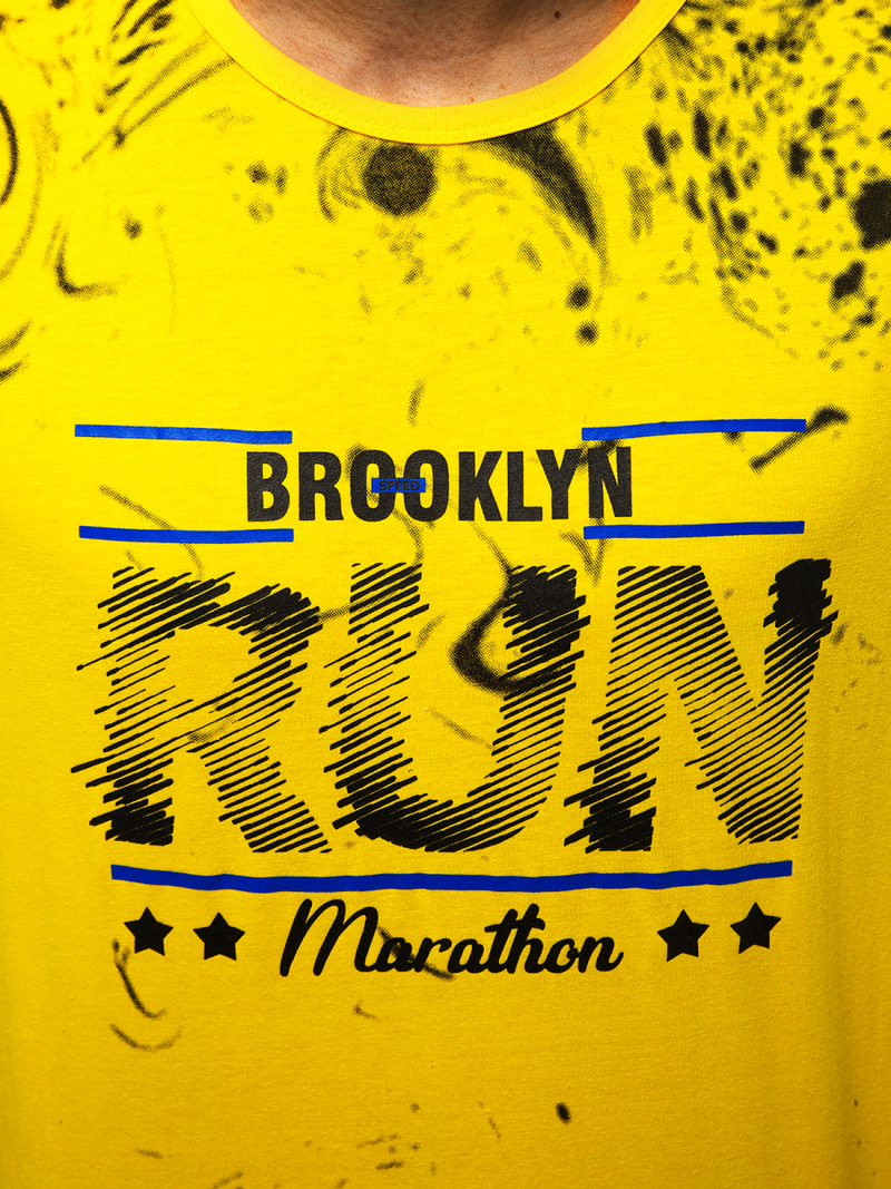 Férfi atléta Sárga OZONEE JS/KS2075Z