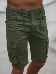 Férfi Chino Rövidnadrág Zöld OZONEE T/BB70011/3