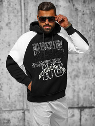 Kapucnis felső fekete OZONEE O/SWE23037