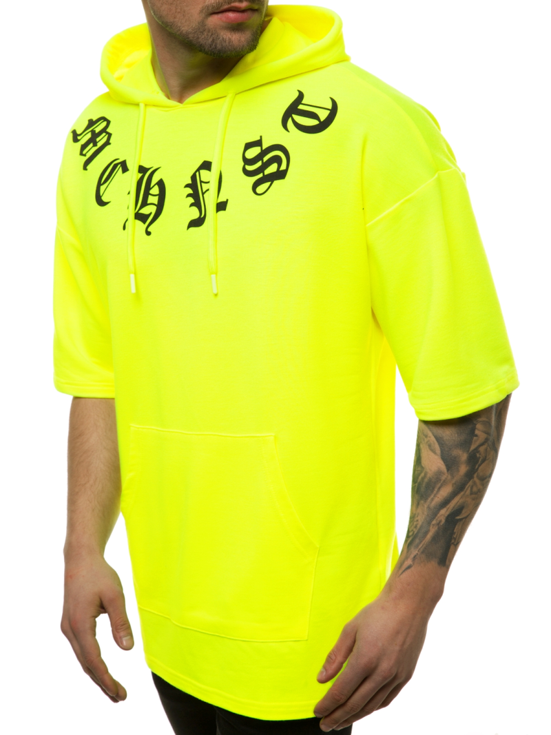Férfi blúz Sárga neon OZONEE MACH/1183