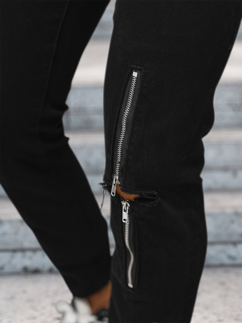 Férfi farmer nadrág fekete OZONEE NB/MP0087N