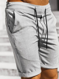 Férfi chino rövidnadrág Szürke OZONEE DJ/1008