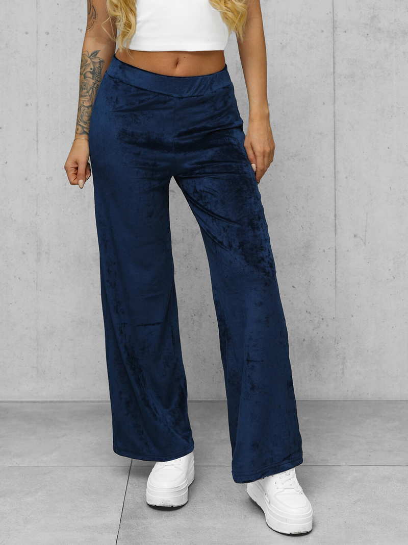 Női velúr nadrágok gránát OZONEE JS/92K531/66