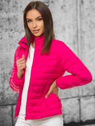 Női dzseki Rózsaszín OZONEE JS/M20311/266