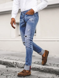 Férfi farmer nadrág kék OZONEE NB/MP0126B