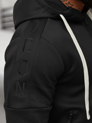 Férfi melegítő együttes fekete OZONEE O/LN11760