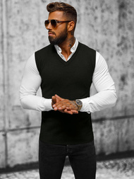 Férfi Pulóver Fekete OZONEE NB/MM6005/4Z