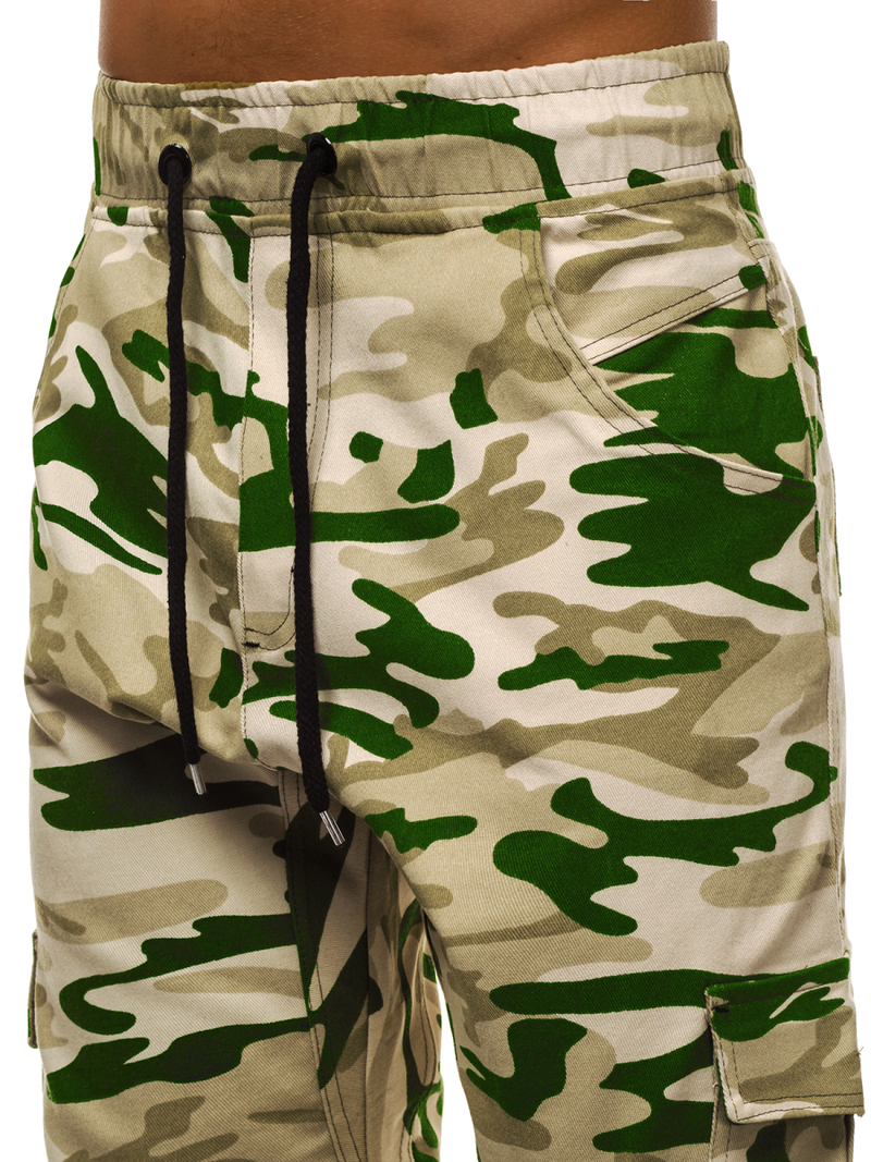 ATHLETIC 404 Férfi nadrág jogger Bézs