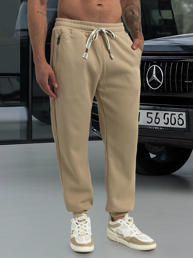 Férfi melegítő együttes bézs OZONEE O/3C582AB