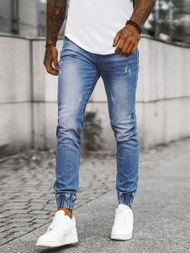 Férfi Nadrág Jogger Kék OZONEE NB/MP0065/2B