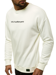 Férfi Melegítő felső Ecru OZONEE MACH/3149