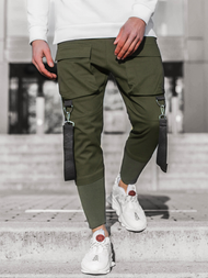 Férfi nadrág jogger Khaki OZONEE G/11133