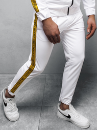 Férfi melegítő nadrág Fehér OZONEE B/10018