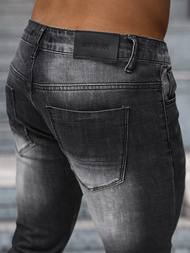 Férfi farmer nadrág fekete OZONEE NB/MP0075N