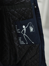 Női téli kabát póló gránát OZONEE O/W377