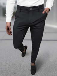 Férfi chino nadrág Fekete OZONEE DJ/5526