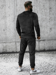 Férfi Melegítő Együttes Fekete OZONEE O/D7516