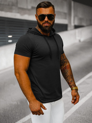 Férfi Póló Fekete OZONEE JS/8T89/3