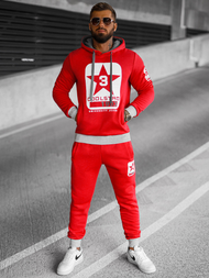 Férfi melegítő együttes piros OZONEE JS/8C59/18Z