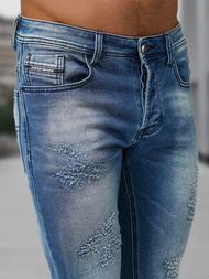 Férfi farmer nadrág kék OZONEE NB/MP0009BZ