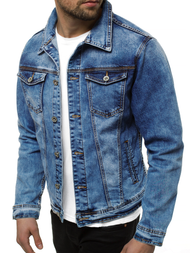 Férfi farmer dzseki kék OZONEE V/19322