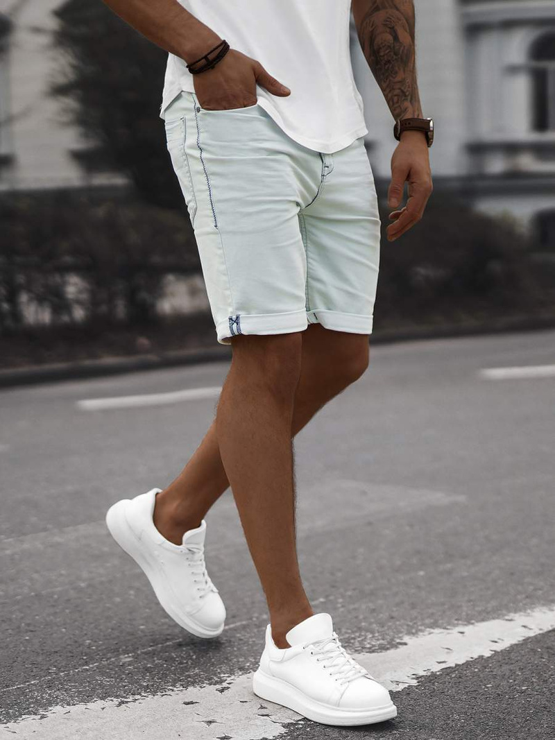 Férfi rövidnadrág Világos-kék OZONEE O/19200Z