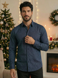 Férfi Ing Gránát OZONEE V/V186Z