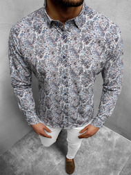 Férfi Ing Színes OZONEE O/2922