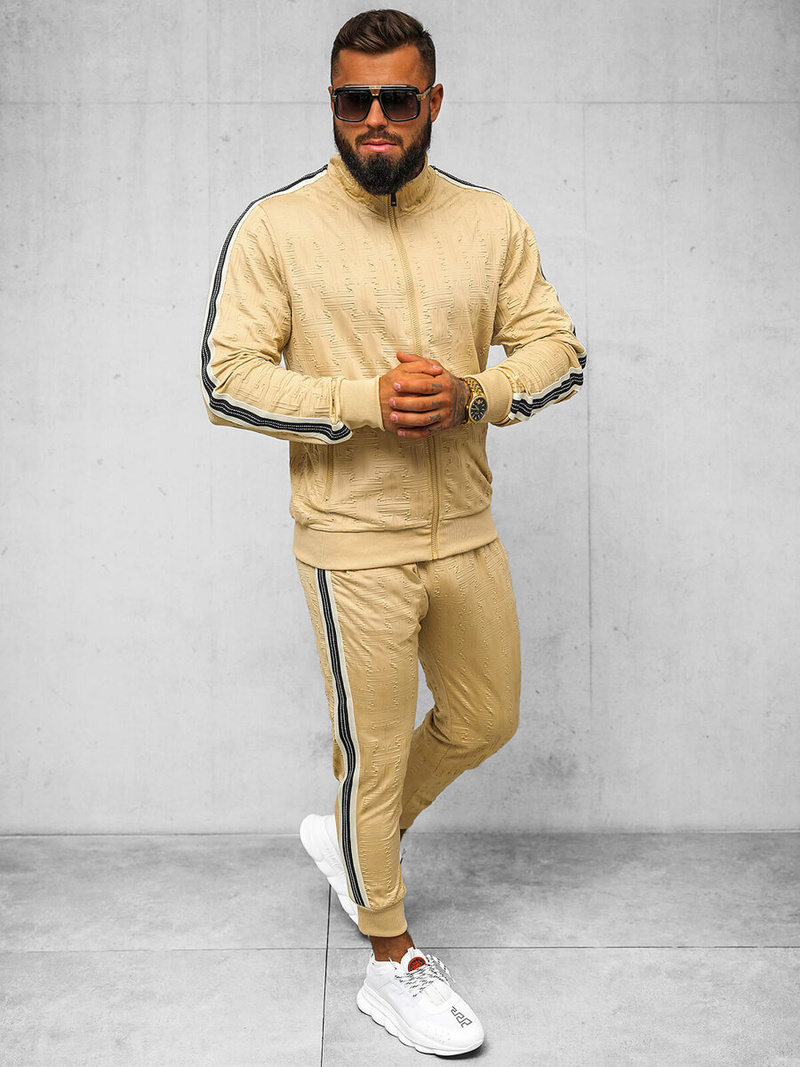 Férfi Szabadidő Együttes Bézs OZONEE O/3C101/2