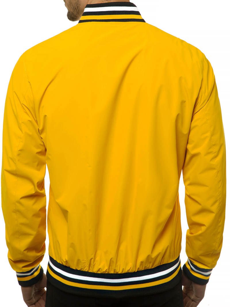 Férfi bomber dzseki sárga OZONEE N/6196