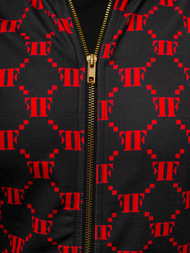 Férfi Melegítő Együttes Fekete-Piros OZONEE O/12136