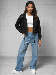 Női kabát fekete OZONEE O/G118