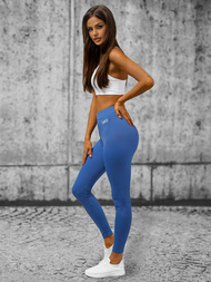 Női leggings kék OZONEE O/FJ8066