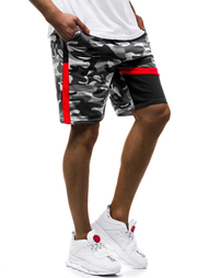 Férfi rövidnadrág Szürke JS/KK300160