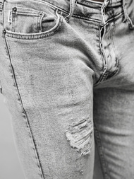 Férfi farmer nadrág szürke OZONEE O/2358/2