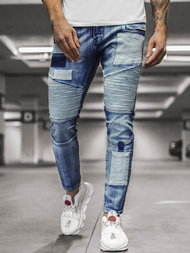 Férfi nadrág Kék OZONEE O/B4925