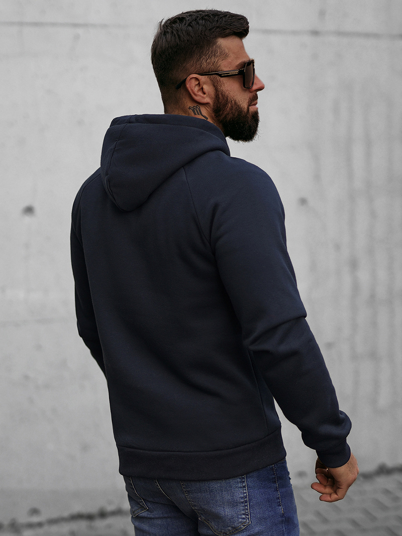 Férfi Kapucnis Pulóver Gránát OZONEE O/8B151/25