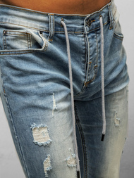 Férfi farmer nadrág világos-kék OZONEE NB/MP0016BC