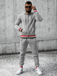 Férfi melegítő együttes szürke OZONEE JS/8C65/2