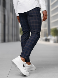 Férfi chino nadrág gránát OZONEE DJ/5632Z